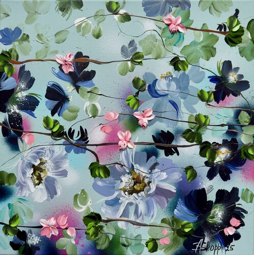 "Small Garden" van Anastassia Skopp, Schilderij te koop op Singulart
