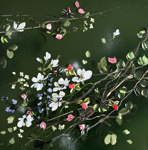 Quiet Branches III de Anastassia Skopp, Pintura a la venta en Singulart