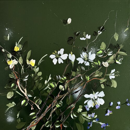 Quiet Branches II di Anastassia Skopp, Pittura in vendita su Singulart