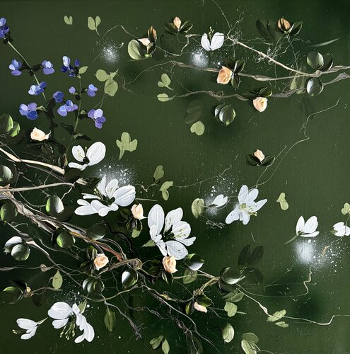 Quiet Branches I de Anastassia Skopp, Pintura a la venta en Singulart