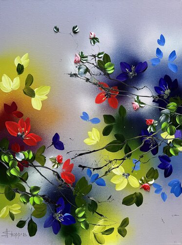 Where Colours Meet van Anastassia Skopp, Schilderij te koop op Singulart