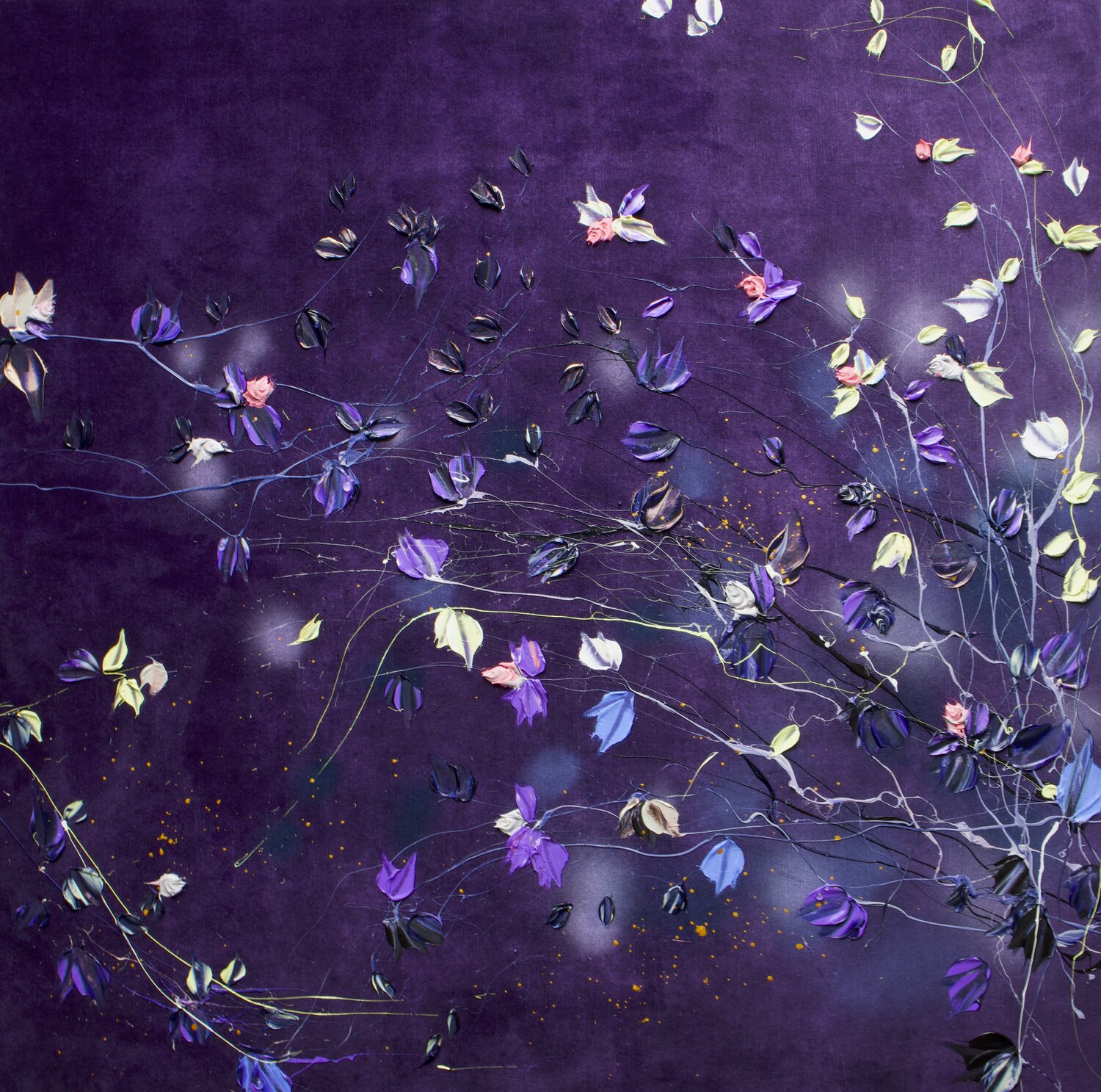 "Fragile Roses in Velvet" Anastassia Skopp Dipinto originale in vendita