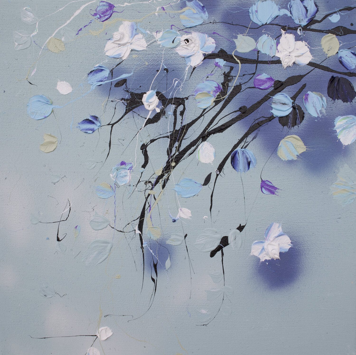 "Blue Rose Bush" Anastassia Skopp