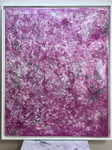 Magenta Nebula van deokran LEE, Schilderij te koop op Singulart