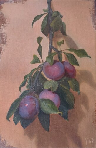 Plum branch de Yanina Voró, Pintura a la venta en Singulart