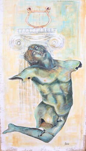 SATIRO DANZANTE de ELVIRA SIRIO, Pintura a la venta en Singulart