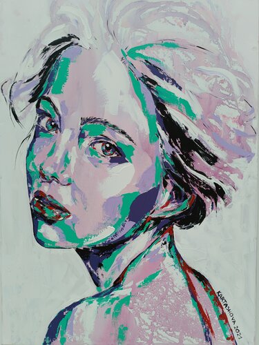 No more tears von Viktoriia Kartashova, Malerei kaufen auf Singulart