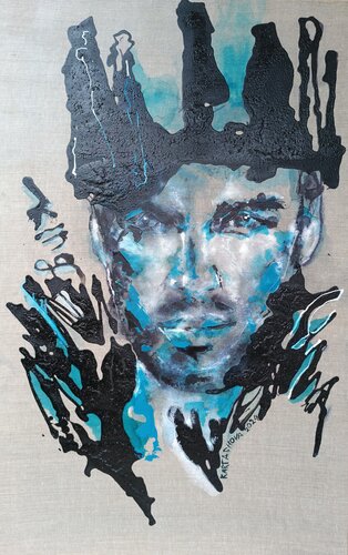 Feel like king van Viktoriia Kartashova, Schilderij te koop op Singulart
