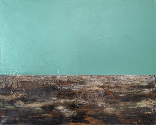 Turquoise de ANTONELLA QUACCHIA, Pintura a la venta en Singulart