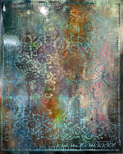 Oriental Vibes III by Steffen Schulze, 회화 for Sale on Singulart
