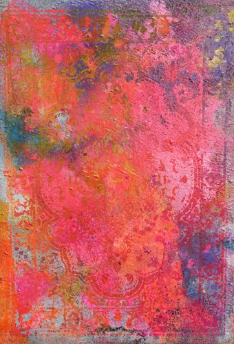 Oriental Vibes Fluorescent by Steffen Schulze, 회화 for Sale on Singulart