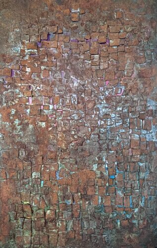 Quake Grid di Steffen Schulze, Pittura in vendita su Singulart