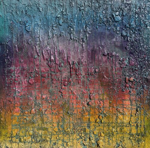 QUAKE Rainbow by Steffen Schulze, 회화 for Sale on Singulart