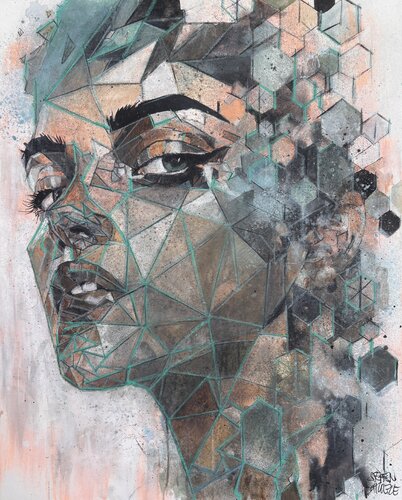 Soft Geometry by Steffen Schulze, Painting for Sale on Singulart
