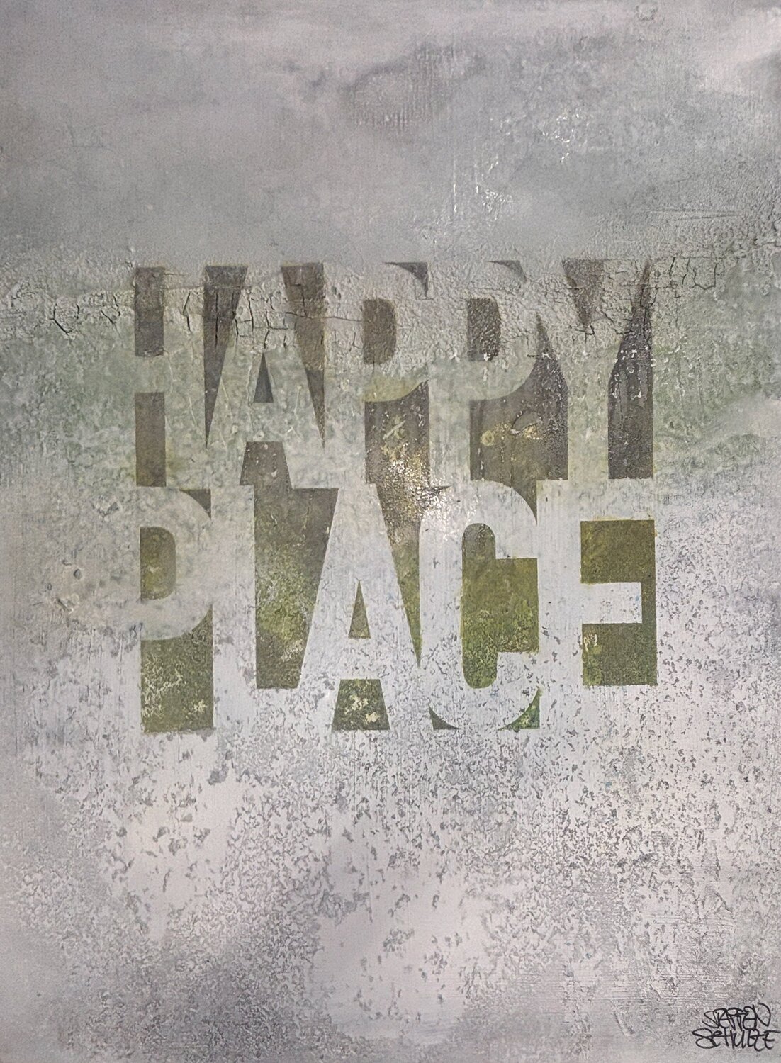 HAPPY PLACE Steffen Schulze Original painting for sale