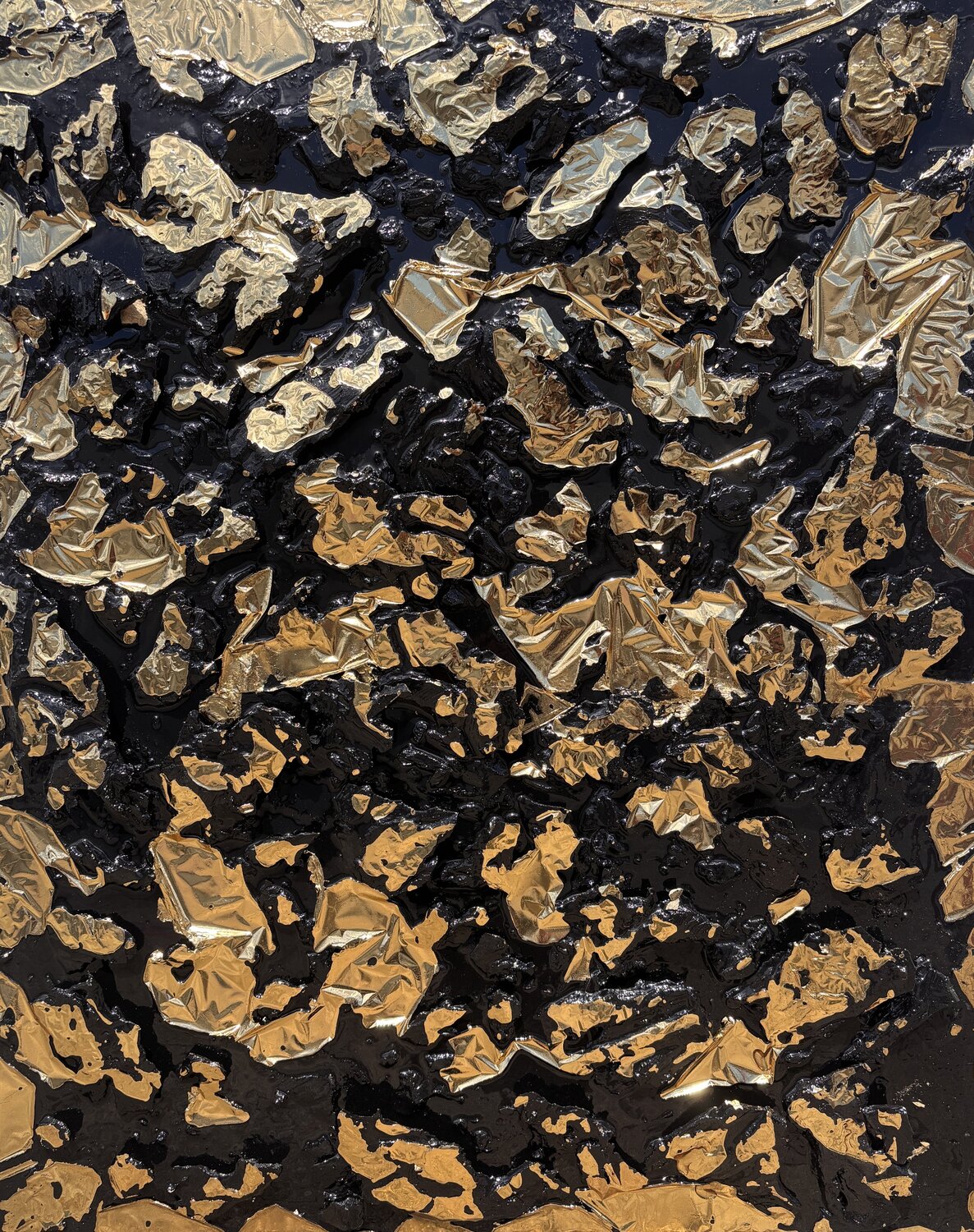 Quake Meteorite Steffen Schulze Dipinto originale in vendita