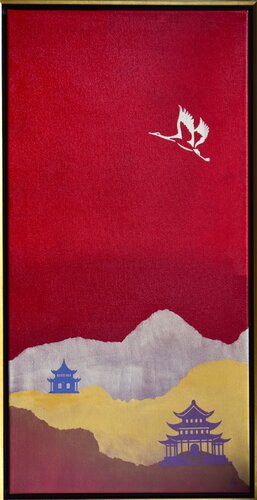 The Crane's Cry de Lelde Brake-Klaveri, Pintura a la venta en Singulart