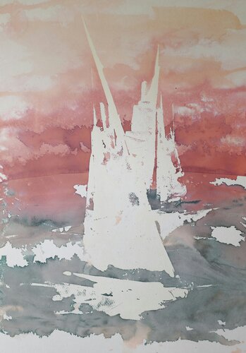 Barcolana Race 6 par MACARENA SANZ, Peinture en vente sur Singulart