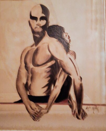 Passion  2 van Major Mosley, Schilderij te koop op Singulart