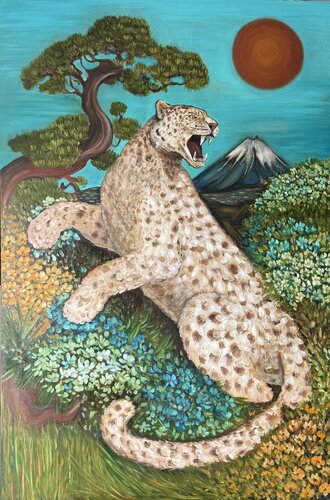 The Guardian of the Inner Fire van Tatiana Harris Nielsen, Schilderij te koop op Singulart