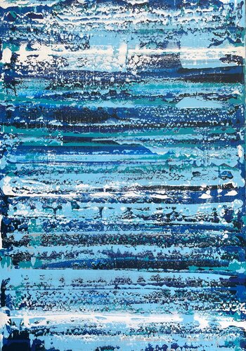 WASSER aus der Serie Elemente de Bettina Axel, Pintura a la venta en Singulart