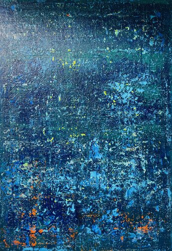 Midnight Blue di Bettina Axel, Pittura in vendita su Singulart