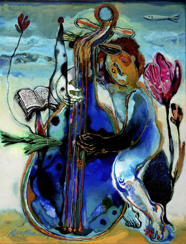 The child of water by RIO AHN, Painting for Sale on Singulart