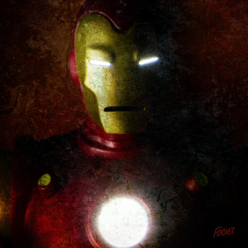 Iron Man di Focher, Fotografia in vendita su Singulart