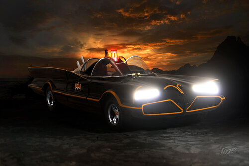 Batmobile von Focher, Fotografie kaufen auf Singulart