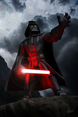 Darth Vader di Focher, Fotografia in vendita su Singulart