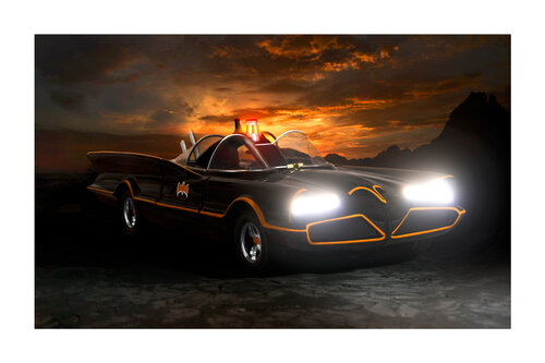 Collection FINE ART • Batmobile van Focher, Fotografie te koop op Singulart
