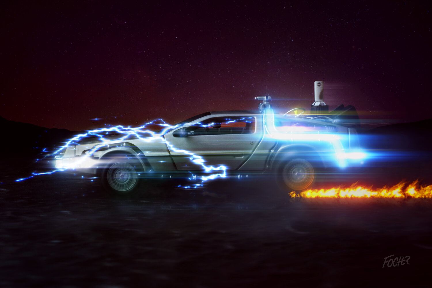 B2TF - DeLorean Focher