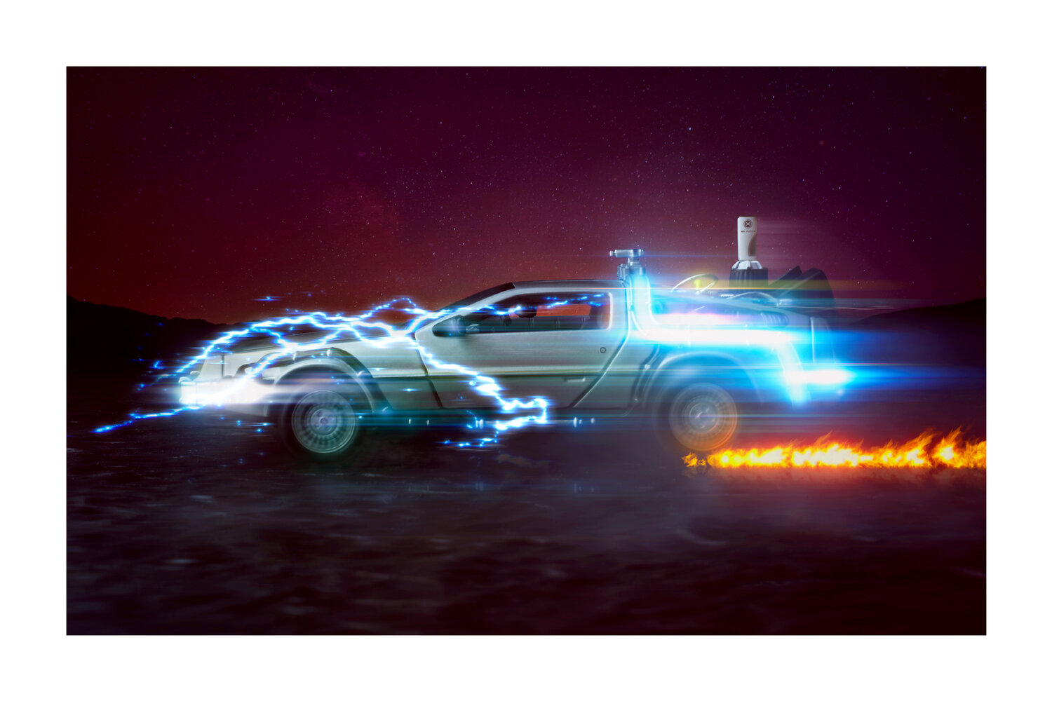 Collection FINE ART • B2TF - DeLorean Focher Fotografie te koop
