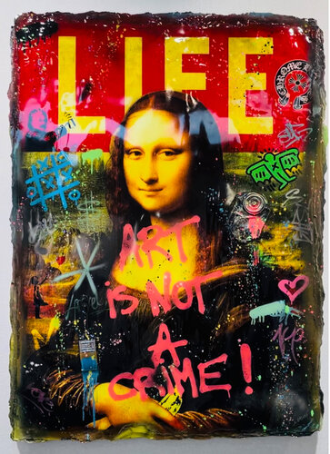 Mona Life van N NATHAN, Schilderij te koop op Singulart