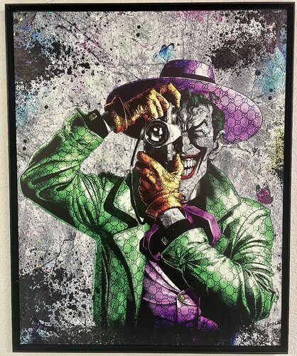 Click Art Joker van N NATHAN, Schilderij te koop op Singulart