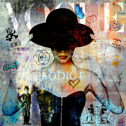 Vogue Addict van N NATHAN, Digitaal te koop op Singulart