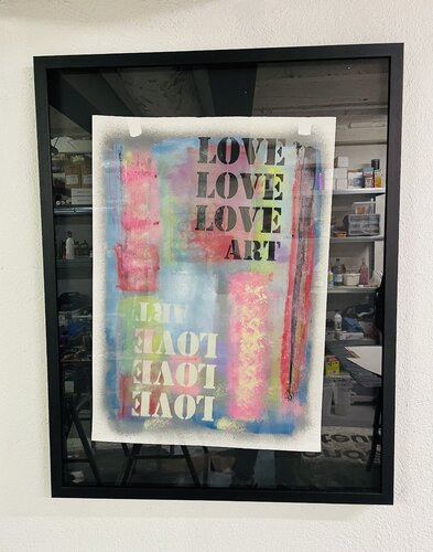 Wall art lovers di N NATHAN, Pittura in vendita su Singulart