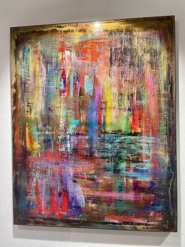 Grunge Colors van N NATHAN, Schilderij te koop op Singulart