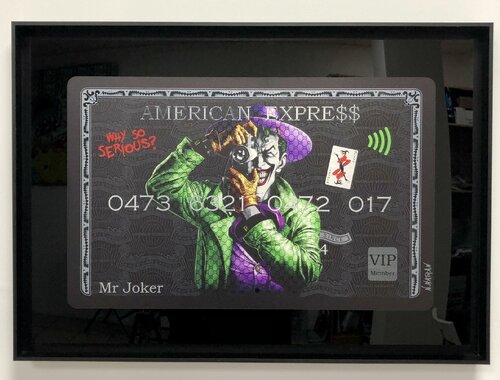 Amex Mr JOKER di N NATHAN, Altri media in vendita su Singulart