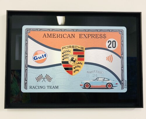 Amex Porsche Gulf par N NATHAN, Peinture en vente sur Singulart