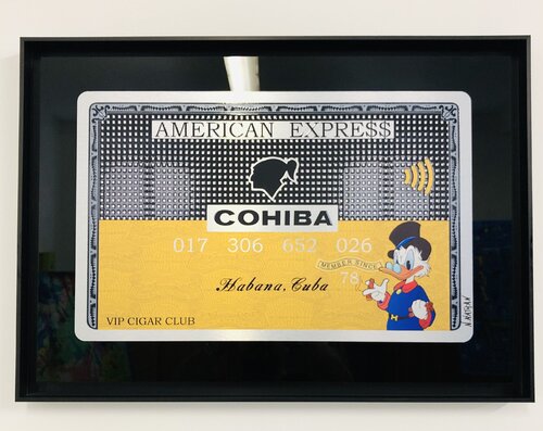 Amex Cohiba Club di N NATHAN, Pittura in vendita su Singulart
