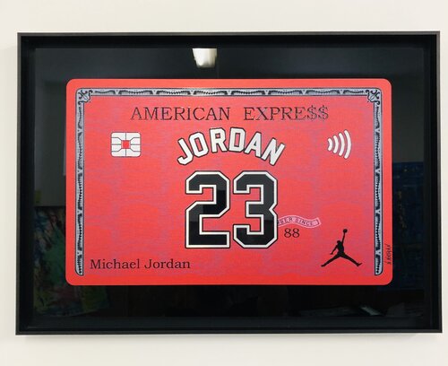 Amex M.JORDAN di N NATHAN, Altri media in vendita su Singulart