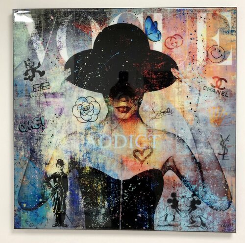 Vogue Addict di N NATHAN, Pittura in vendita su Singulart