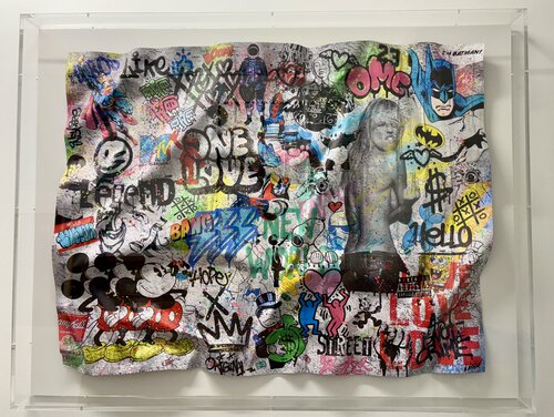 Pop Street Wall di N NATHAN, Pittura in vendita su Singulart