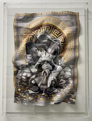 Gold Banker von N NATHAN, Malerei kaufen auf Singulart