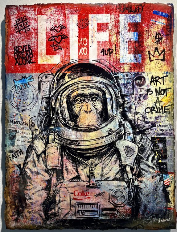 Space Monkey Heart N NATHAN