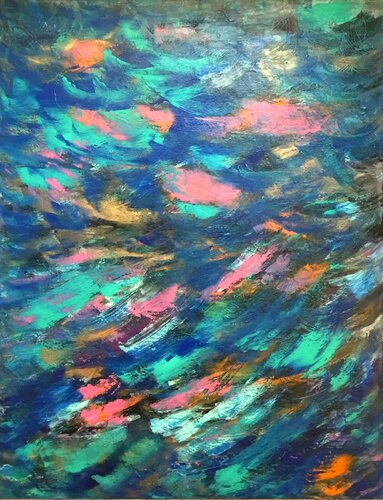 OCEAN di Violet Shaw, Pittura in vendita su Singulart