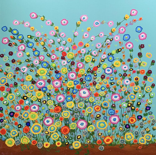 Fun Fun Everywhere van Dorothea Sandra, Schilderij te koop op Singulart