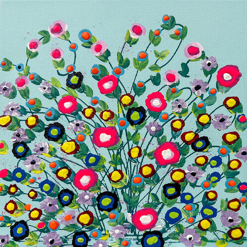 Holiday Happiness van Dorothea Sandra, Schilderij te koop op Singulart