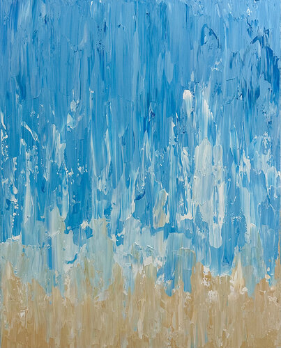 Beach Time Dancing von Dorothea Sandra, Malerei kaufen auf Singulart